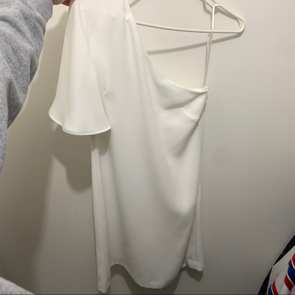 Mango One Shoulder Dress - Picture 2 of 4